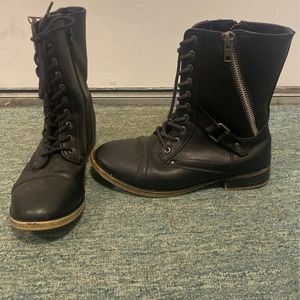 rampage combat boots